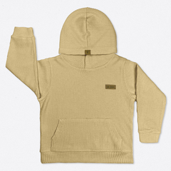 Buzo Waffle Canguro Amarillo