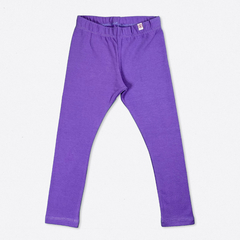 Calza Básica Algodón Lycra Lila