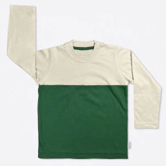 Remera ML Combinada Verde