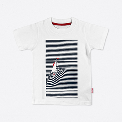 Remera MC Velero Olas Blanca - comprar online