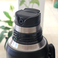 Termo pico cebador 1,2 litros negro - comprar online
