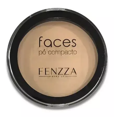 PO COMPACTO FACES 12G COD - PC 03 FENZZA MAKE UP