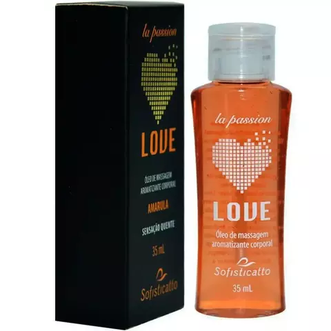 OLEO DE MASSAGEM LOVE AMARULA 35ML SOFISTICATTO