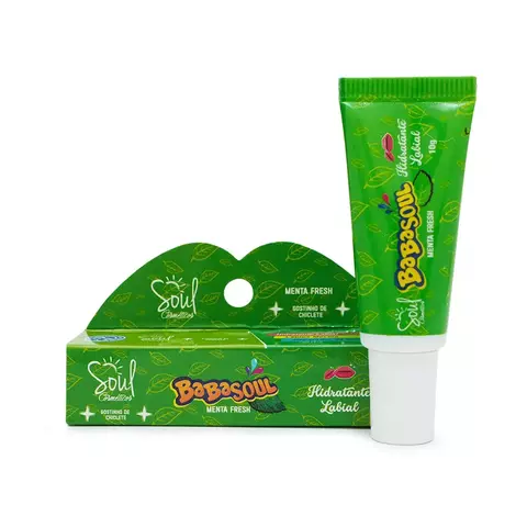 HIDRATANTE LABIAL BABASOUL MENTA FRESH 10G SOUL COSMETICOS