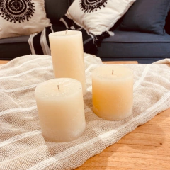 VELA PARAFINA ( DIAMETRO 7,5cm) - comprar online