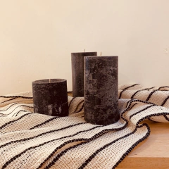 VELA PARAFINA ( DIAMETRO 7,5cm)