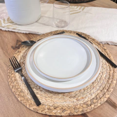 PLATO POSTRE BENNETO X4 - tienda online