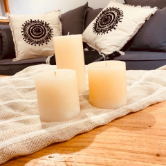 VELA PARAFINA ( DIAMETRO 7,5cm) en internet