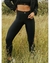 Legging Atlhetic com Elástico Canelado - Preto - comprar online