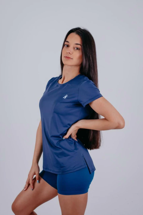 CAMISETA ACTIVEWEAR - Azul Marinho