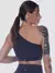 Top um ombro só - Preto - comprar online