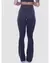 Calça Flare com abertura lateral- Preto na internet