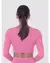 CROPPED MANGA LONGA - Rosa Blush