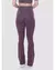 Calça Flare com abertura lateral- Marrom Fondue - WEAR FITNESS MODA