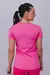 CAMISETA DECOTE V- Rosa - WEAR FITNESS MODA