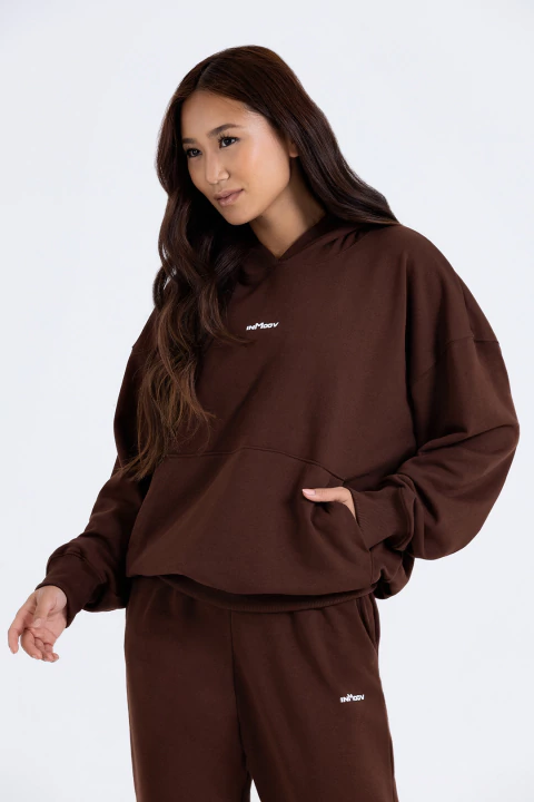 Casaco Moletom - Coffe