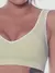 Top Aerobic com Viés Contrastante - Verde Oliva - WEAR FITNESS MODA