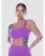 Top Comfort com tiras - Roxo Púrpura