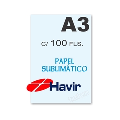 Papel Transfer Sublimático HAVIR A3 c/ 100 fls - comprar online