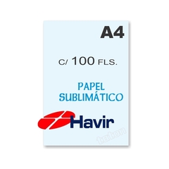 Papel Transfer Sublimático HAVIR A4 c/ 100 fls - comprar online