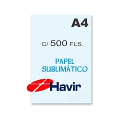 Papel Transfer Sublimático HAVIR A4 c/ 500 fls - comprar online