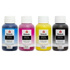 Tinta Sublimática GÊNESIS 100 ml - Kit c/ 4 cores (CMYK) - comprar online