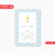 Estampita COMUNION 08 x20u - comprar online