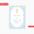 Estampita COMUNION 09 x20u - comprar online
