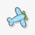 Tarjeta AVIONCITO x25 u