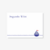 Tarjeta recta BARQUITO x25u
