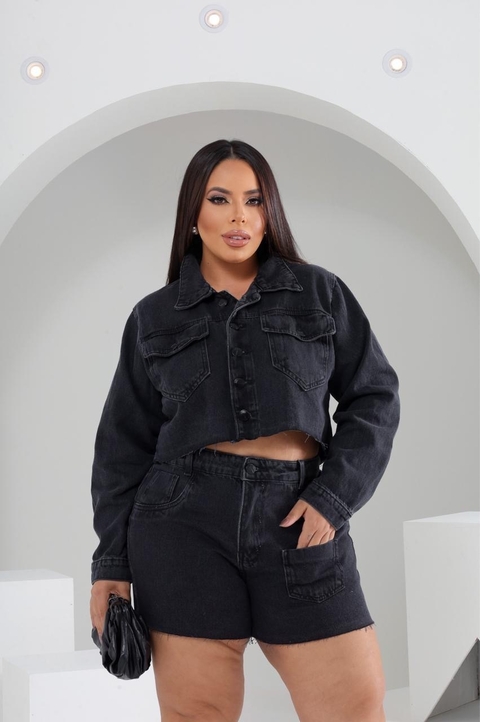 Short Jeans Preto - comprar online