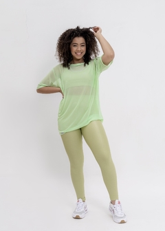 BLUSAO EM TULE LIMA - comprar online