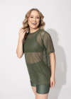 CAMISAO AMANDA VERDE MILITAR