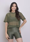 CROPP AMANDA VERDE MILITAR - comprar online
