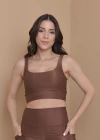 TOP ISA MARROM