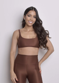TOP MARI MARROM