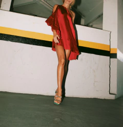 Vestido Assimétrico Vermelho - buy online