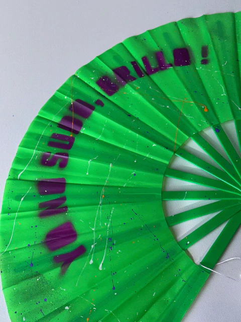 Leque YO NO SUDO, BRILLO !