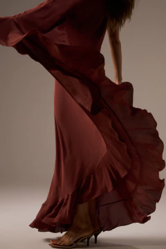 Vestido Cherry - Chocolate - Larissa Georgia