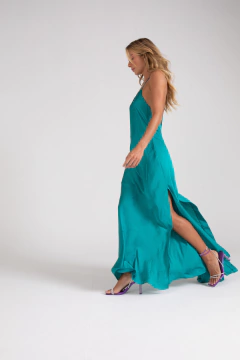 Vestido Slip Verde - Larissa Georgia