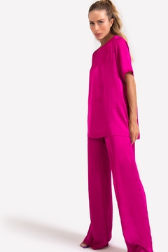 T Shirt Fucsia - comprar online