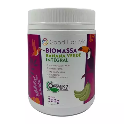 Biomassa Banana Verde Integral 300g - Good For Me