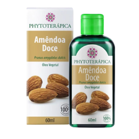 Óleo Vegetal de Amêndoa Doce 60ml - Phytoterápica
