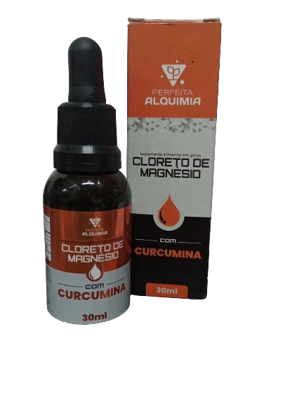 Cloreto de Magnésio com Curcumina 30ml - Perfeita Alquimia