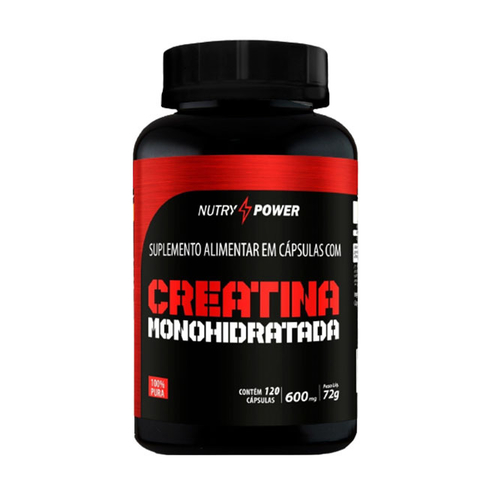 Creatina Monohidratada 120 Cápsulas 600 mg - ApisNutri