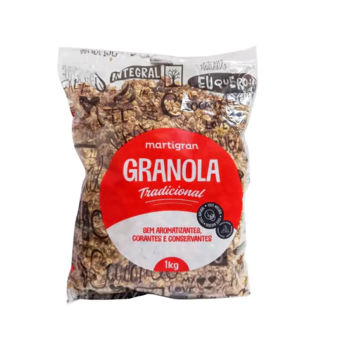 Granola Tradicional 1Kg Martigran