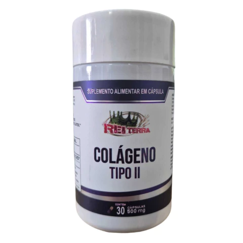 Colágeno Tipo II 30 cápsulas 500mg - Rei Terra - comprar online