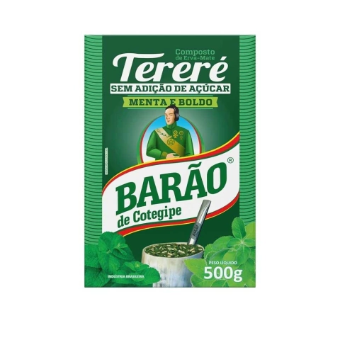 Tereré Menta e Boldo 500g - Barão de Cotigipe