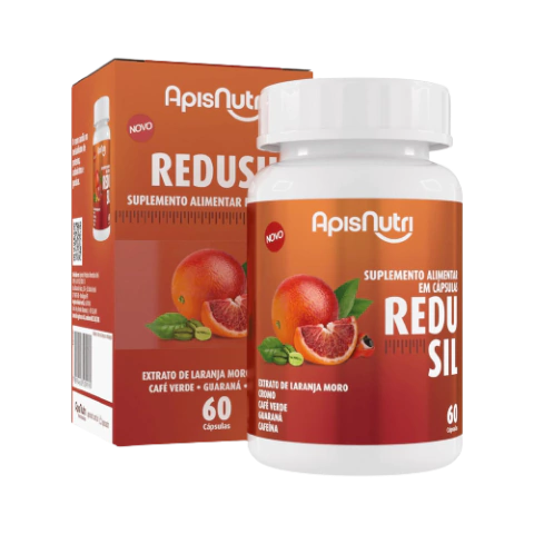 Laranja Moro Redusil 60 Cápsulas - ApisNutri