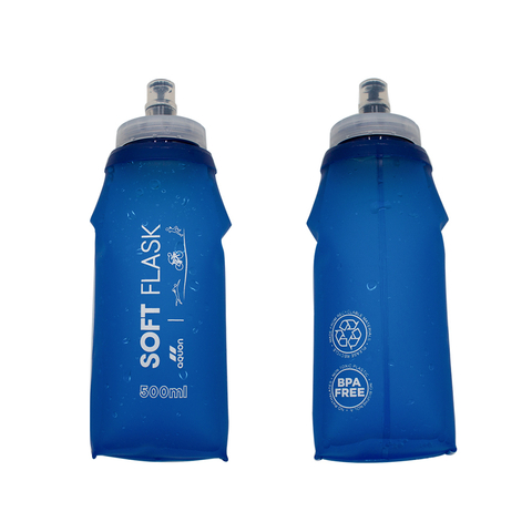 Kit 2 Garrafa De Água Flexível 500ml | Soft Flask